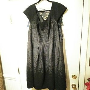 ❤️Eshakti❤️ Gorgeous Black and Gray Dress 4x (28)